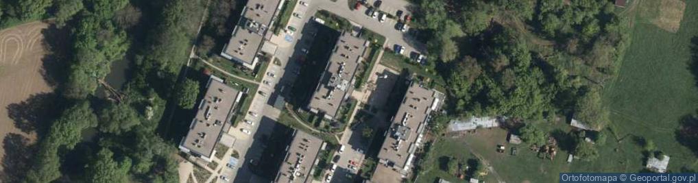 Zdjęcie satelitarne Jodłowicka ul.