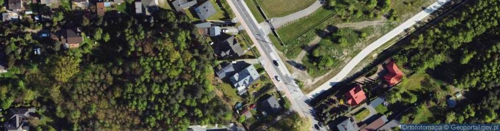 Zdjęcie satelitarne Jodłowa ul.