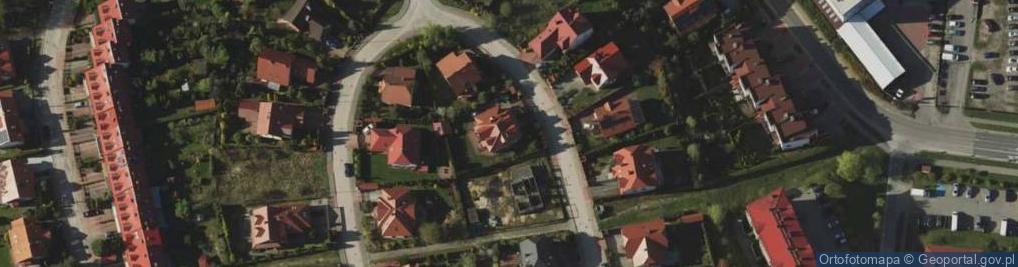 Zdjęcie satelitarne Jutrzenki-Trzebiatowskiego Antoniego ul.