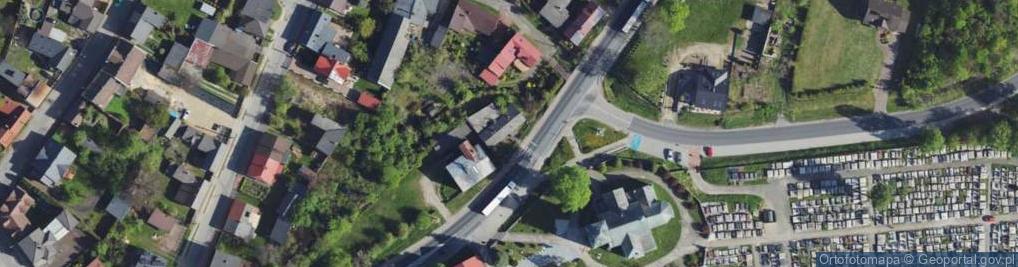 Zdjęcie satelitarne Jurajska ul.