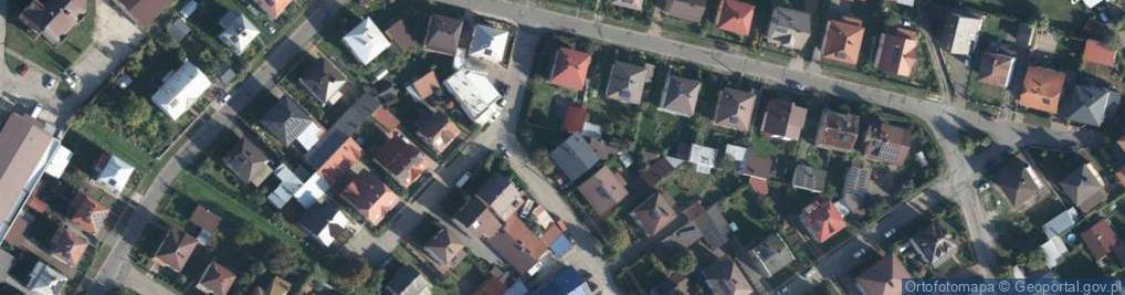 Zdjęcie satelitarne Kasztanowa ul.