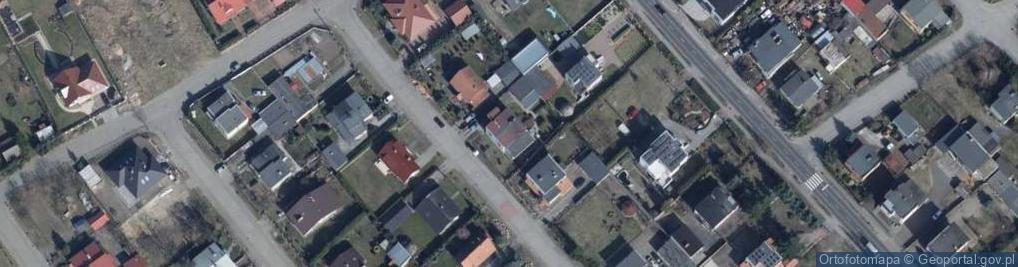 Zdjęcie satelitarne Kasztanowa ul.
