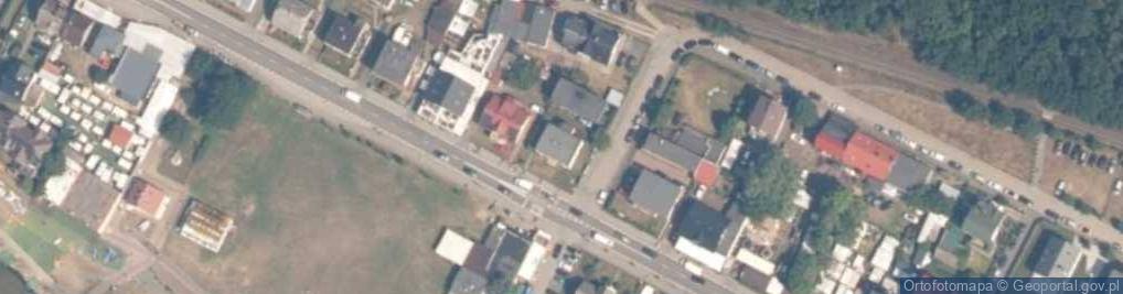 Zdjęcie satelitarne Kaperska ul.