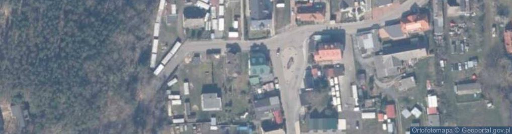 Zdjęcie satelitarne Kapitańska ul.