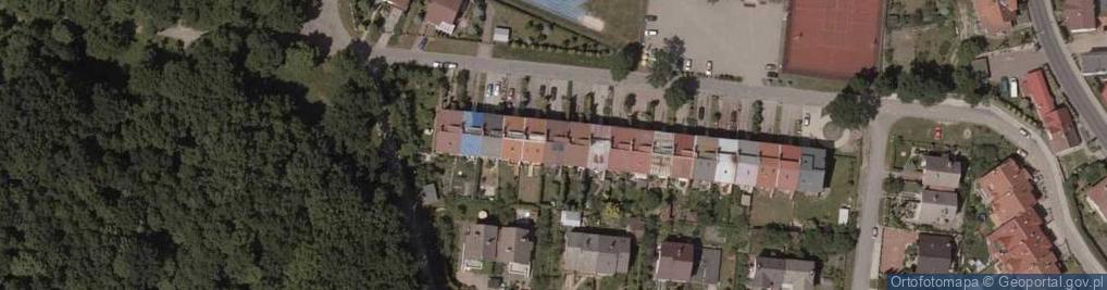 Zdjęcie satelitarne Kasztanowa ul.