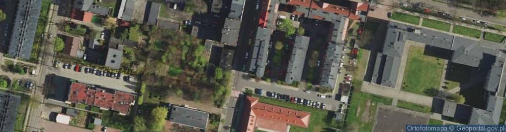 Zdjęcie satelitarne Karwińska ul.
