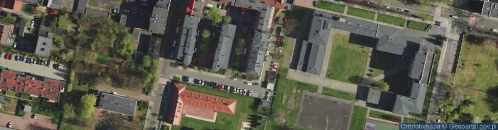 Zdjęcie satelitarne Karwińska ul.
