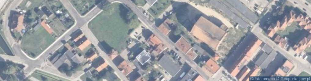Zdjęcie satelitarne Kapelańska ul.