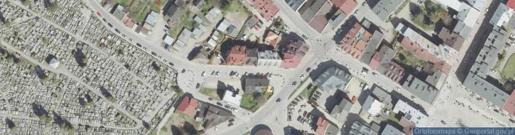 Zdjęcie satelitarne Karwacjanów ul.