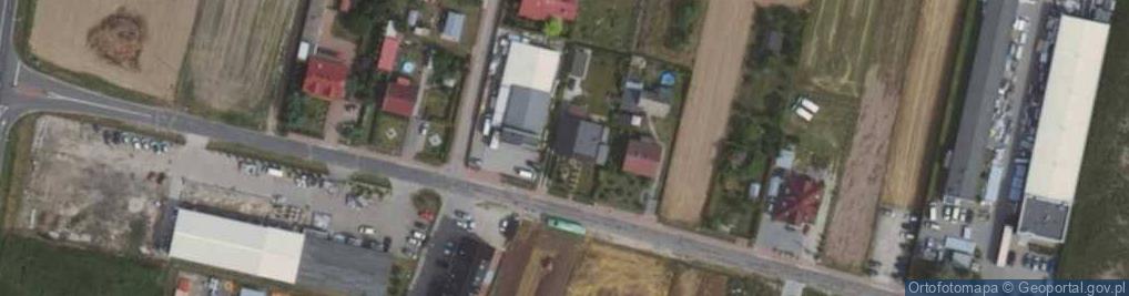 Zdjęcie satelitarne Kąkolewska ul.