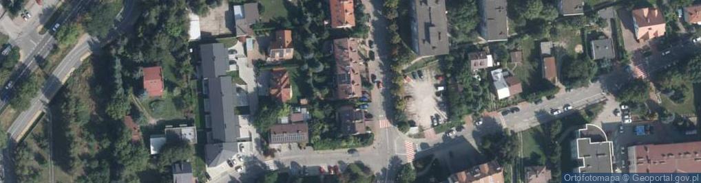 Zdjęcie satelitarne Kasztanowa ul.