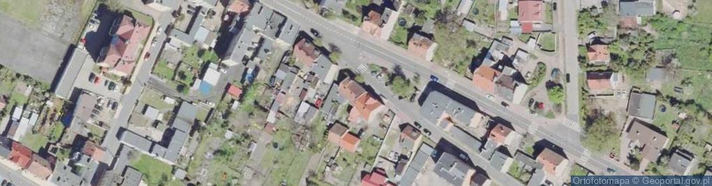 Zdjęcie satelitarne Kaliska ul.