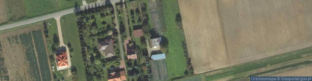 Zdjęcie satelitarne Kasztanowa ul.