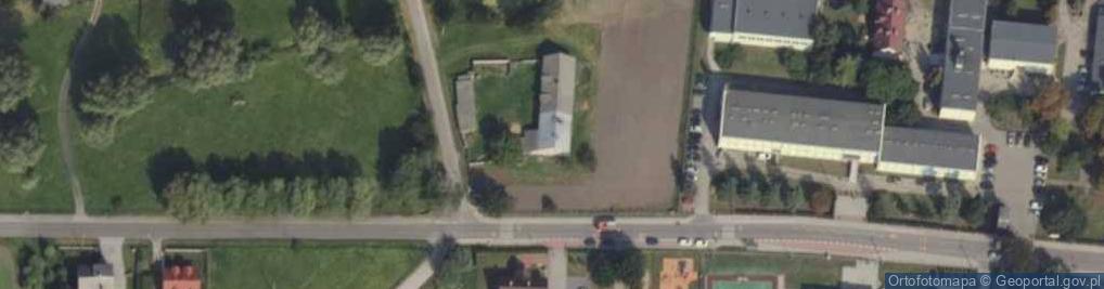 Zdjęcie satelitarne Kaczki Średnie ul.