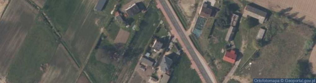 Zdjęcie satelitarne Kaczorów ul.