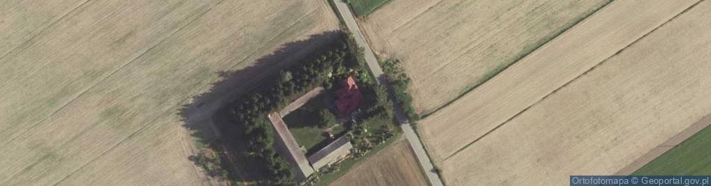 Zdjęcie satelitarne Kajetanów ul.