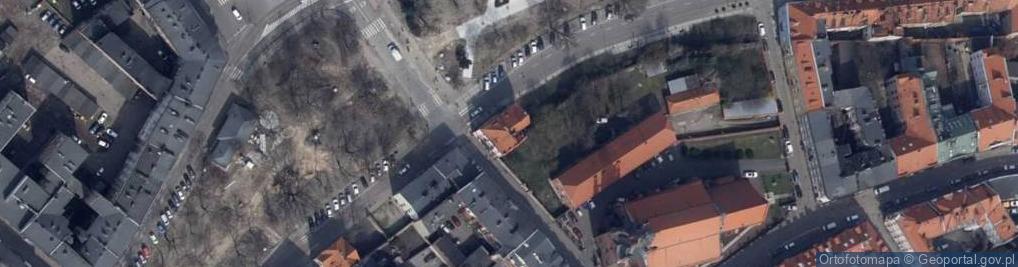 Zdjęcie satelitarne Kanonicka ul.