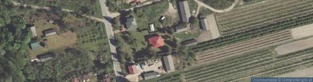 Zdjęcie satelitarne Kaliszany-Kolonia ul.