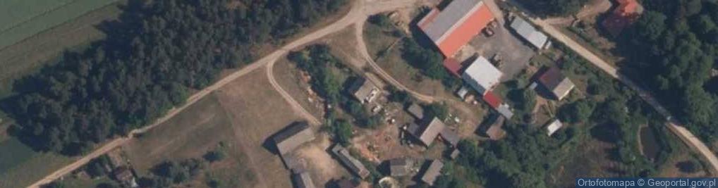 Zdjęcie satelitarne Kałuże ul.