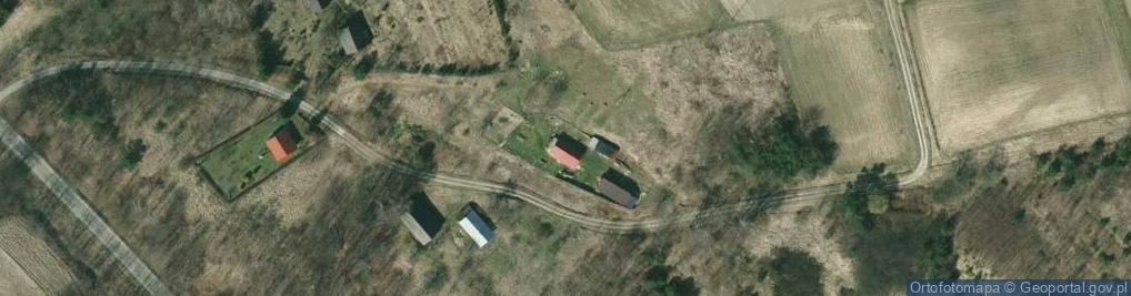 Zdjęcie satelitarne Kamienica Górna ul.
