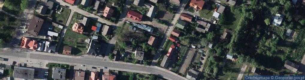 Zdjęcie satelitarne Katowska ul.