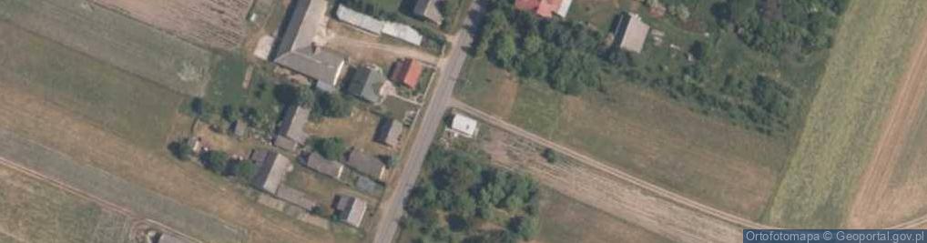 Zdjęcie satelitarne Kamocka Wola ul.