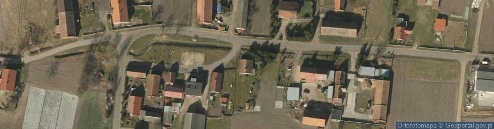 Zdjęcie satelitarne Kanclerzowice ul.