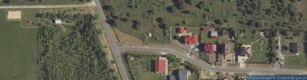 Zdjęcie satelitarne Kanie-Stacja ul.