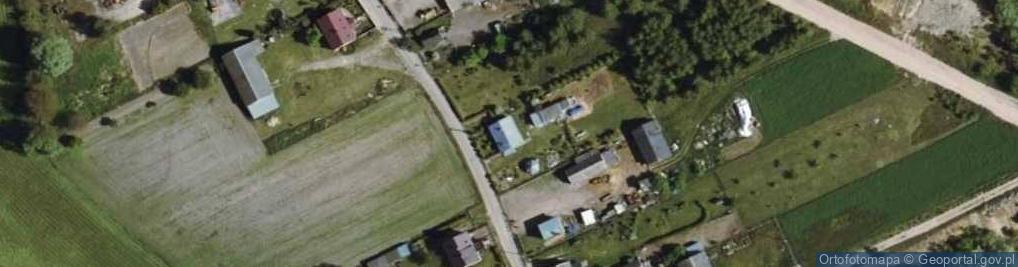 Zdjęcie satelitarne Kanigówek ul.