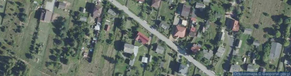 Zdjęcie satelitarne Kaniów ul.