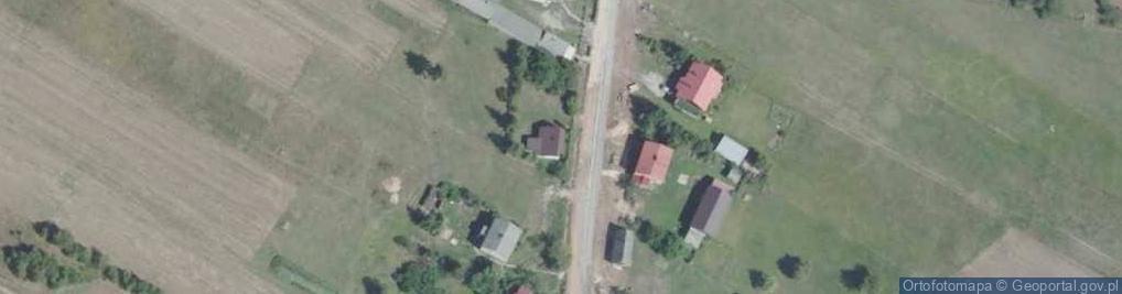 Zdjęcie satelitarne Kapałów ul.