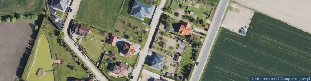 Zdjęcie satelitarne Kasztanowa ul.