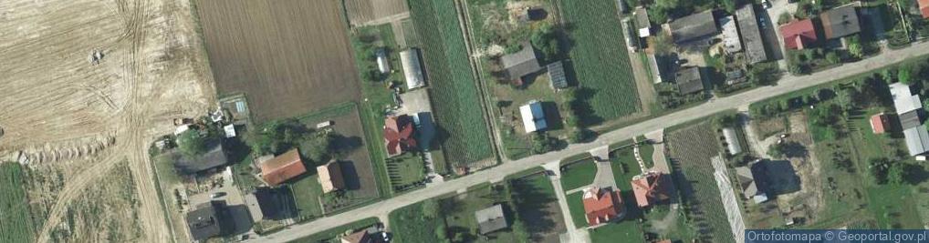 Zdjęcie satelitarne Karniów ul.