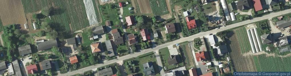 Zdjęcie satelitarne Karniów ul.