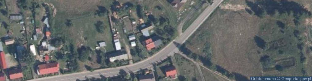 Zdjęcie satelitarne Karzcino ul.