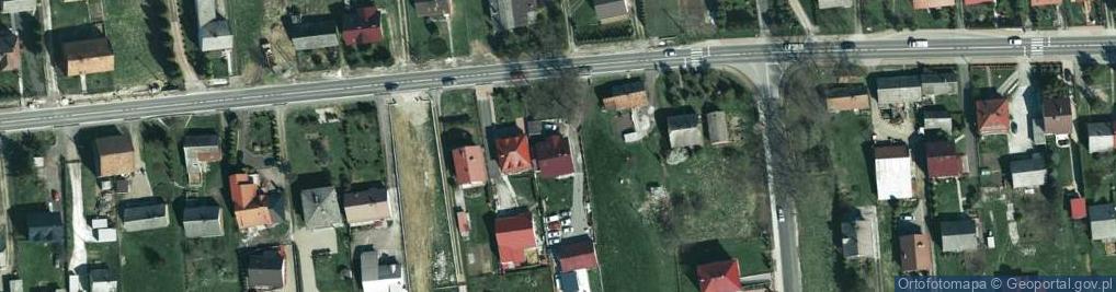 Zdjęcie satelitarne Kaszów ul.