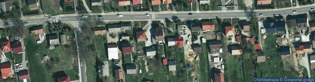 Zdjęcie satelitarne Kaszów ul.