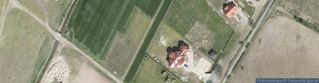 Zdjęcie satelitarne Kaszowo pod Miliczem ul.