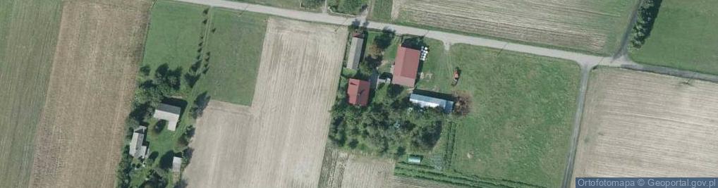 Zdjęcie satelitarne Kaznów-Kolonia ul.