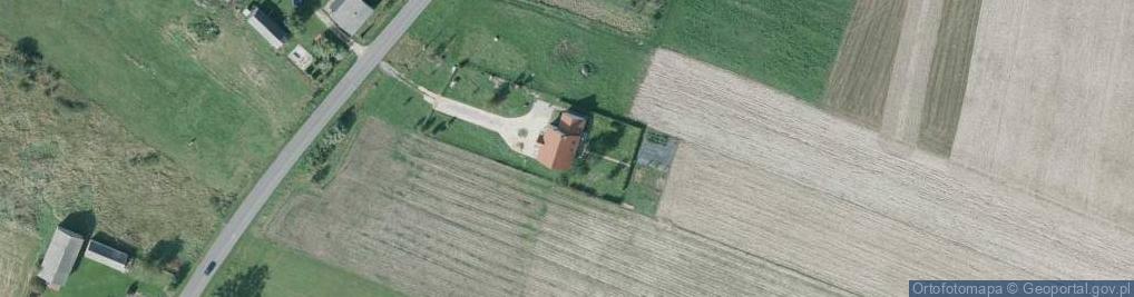 Zdjęcie satelitarne Kaznów ul.