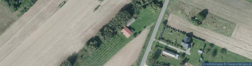 Zdjęcie satelitarne Kaznów ul.