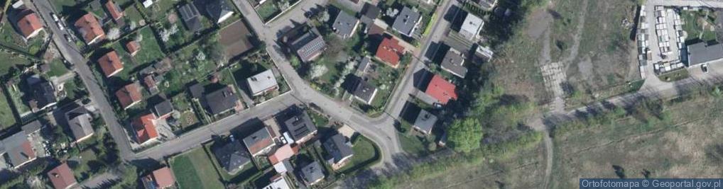Zdjęcie satelitarne Kasztanowa ul.