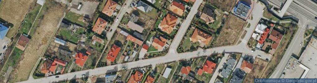 Zdjęcie satelitarne Kadłubka Wincentego, bp. ul.