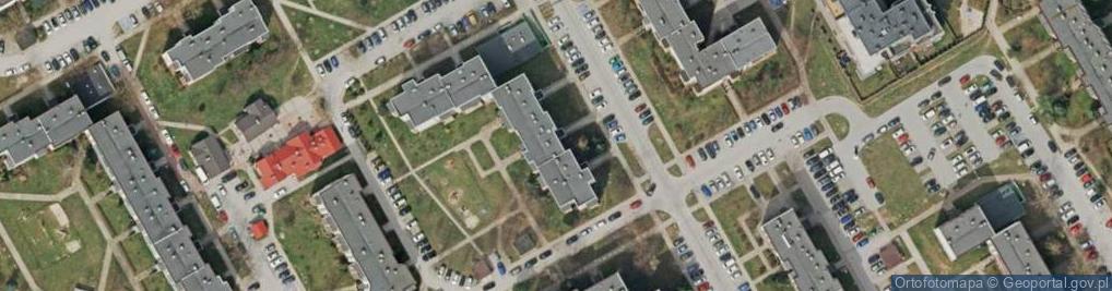 Zdjęcie satelitarne Karbońska ul.