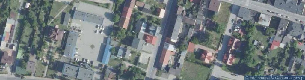 Zdjęcie satelitarne Kazanowska ul.