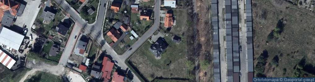 Zdjęcie satelitarne Kącik Szczęścia ul.