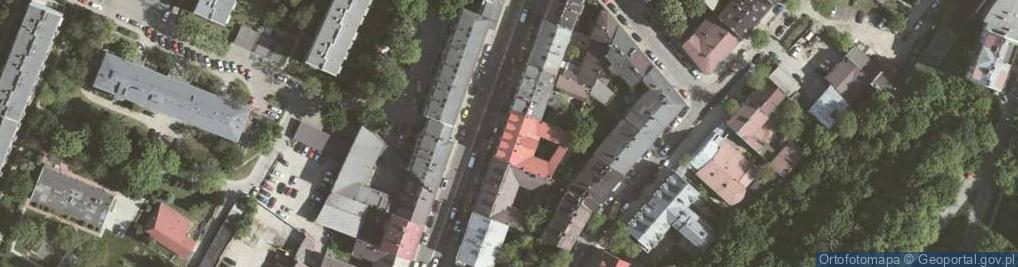 Zdjęcie satelitarne Kalwaryjska ul.