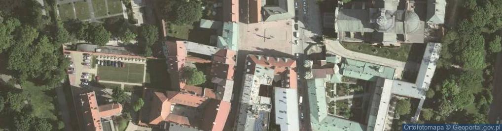 Zdjęcie satelitarne Kanonicza ul.