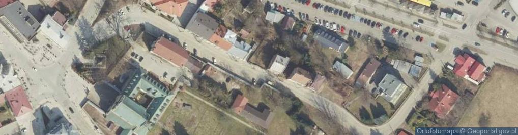 Zdjęcie satelitarne Kapucyńska ul.