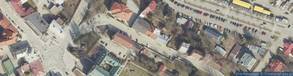 Zdjęcie satelitarne Kapucyńska ul.